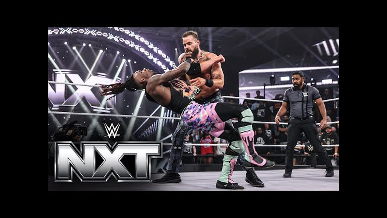Josh Briggs knocks out Je’Von Evans with a steel chain_ NXT highlights, Sept. 9, 2025