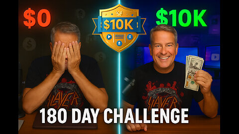 IMPOSSIBLE?! $0 → $10K Live Streaming Challenge! Join me
