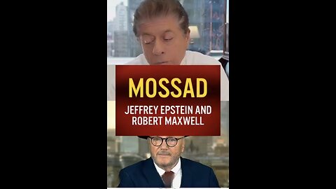 Mossad an Jeffrey Epstein