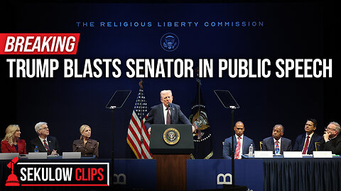 BREAKING: Trump Blasts Senator in Public Speech