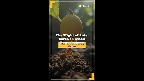 The might of ants