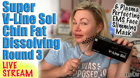 Live Super V-Line Sol Chin Fat Dissolving ROund 3, AceCosm! Code Jessica10 saves you money