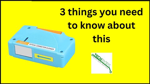 3 Things to know about the Mexture Fiber Optic Cleaning Box