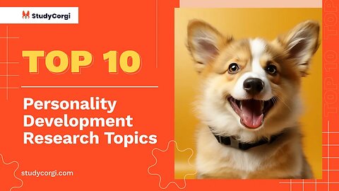 TOP-10 Personality Development Research Topics