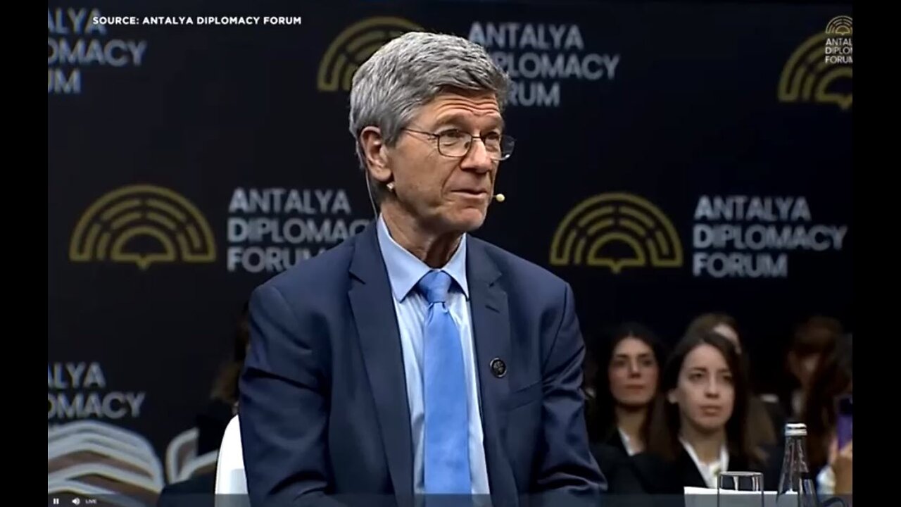'I'd Fail Him as a Student' - Economics Professor Jeffrey Sachs Publicly Grades Trump's Trade Illiteracy at Antalya Diplomacy Forum (4-15-2025)