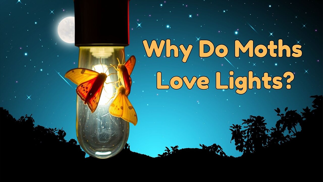 Moths Mistake Artificial Lights For The Moon