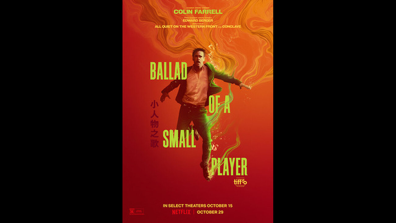 Trailer - BALLAD OF A SMALL PLAYER - 2025 - Colin Farrell