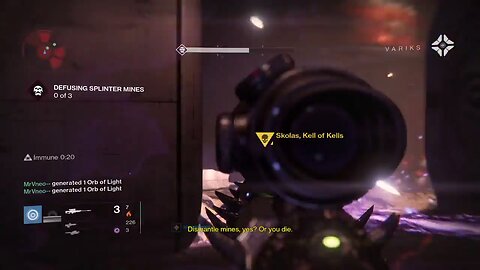 DESTINY THE TAKEN KING BLACK SPINDLE VS SKOLAS KELL