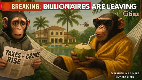 Why Billionaires Are Leaving Cities in 2025 | The Great Escape Explained Simply