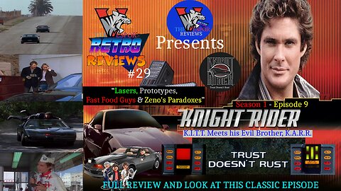 Knight Rider - Trust Doesn't Rust (1982) | First Season | Full Episode Review | KITT Against KARR