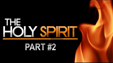 Part #2 - Holy Spirit | DeRocco Reed
