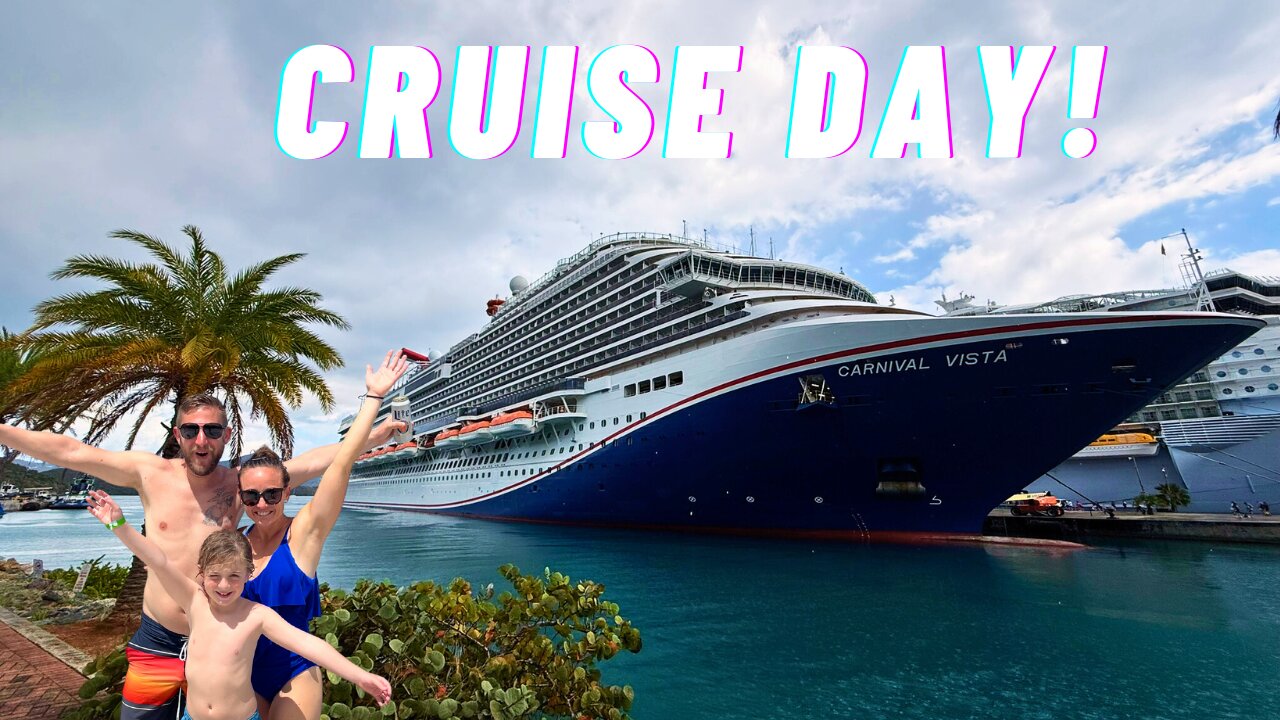 Carnival Vista 2025 Embarkation Day!