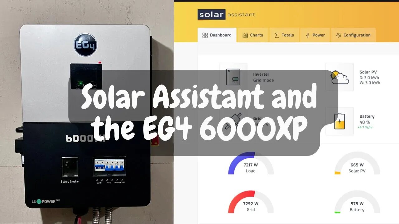 Setting Up Solar Assistant for the EG4 6000XP (or 12000XP/12kPV/18kPV)