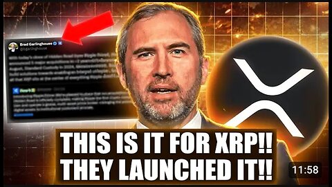 Ripple XRP News - BRAD GARLINGHOUSE JUST CONFIRMED MASSIVE XRP MOVE! BRAD HINTS AT SOMETHING BIG!