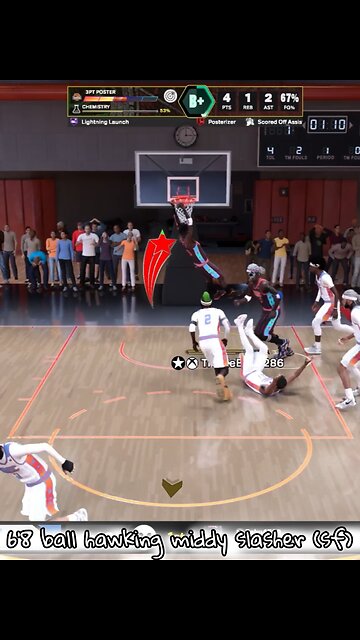 Dunking On People Is The Best Feeling On 2K #nba2k26 #basketball #dunk #videogames #viral