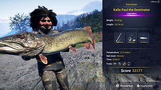 Legendary Fish Kalle Paul the Dominator COTW The Angler Trollspret Nature Reserve 4 September 2025