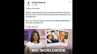 WOAH Trump Named In Epstein Files. 'Becoming Brigitte' Goes International