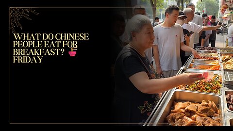 What Do Chinese People Eat for Breakfast? 🍜 Tianjin Food Street, China