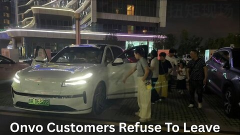 As Customers Queued Till Late Hours Retail Investors Are Loosing Their Chance #Nio