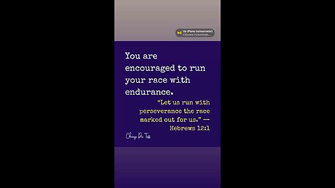 Your pace doesn’t have to be perfect; just keep going with God.