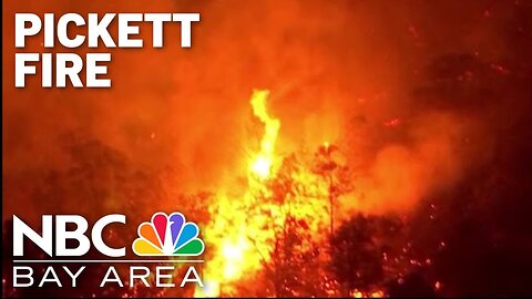 Pickett Fire in Napa County grows to nearly 4,000 acres