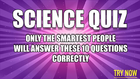 Challenging Science Quiz