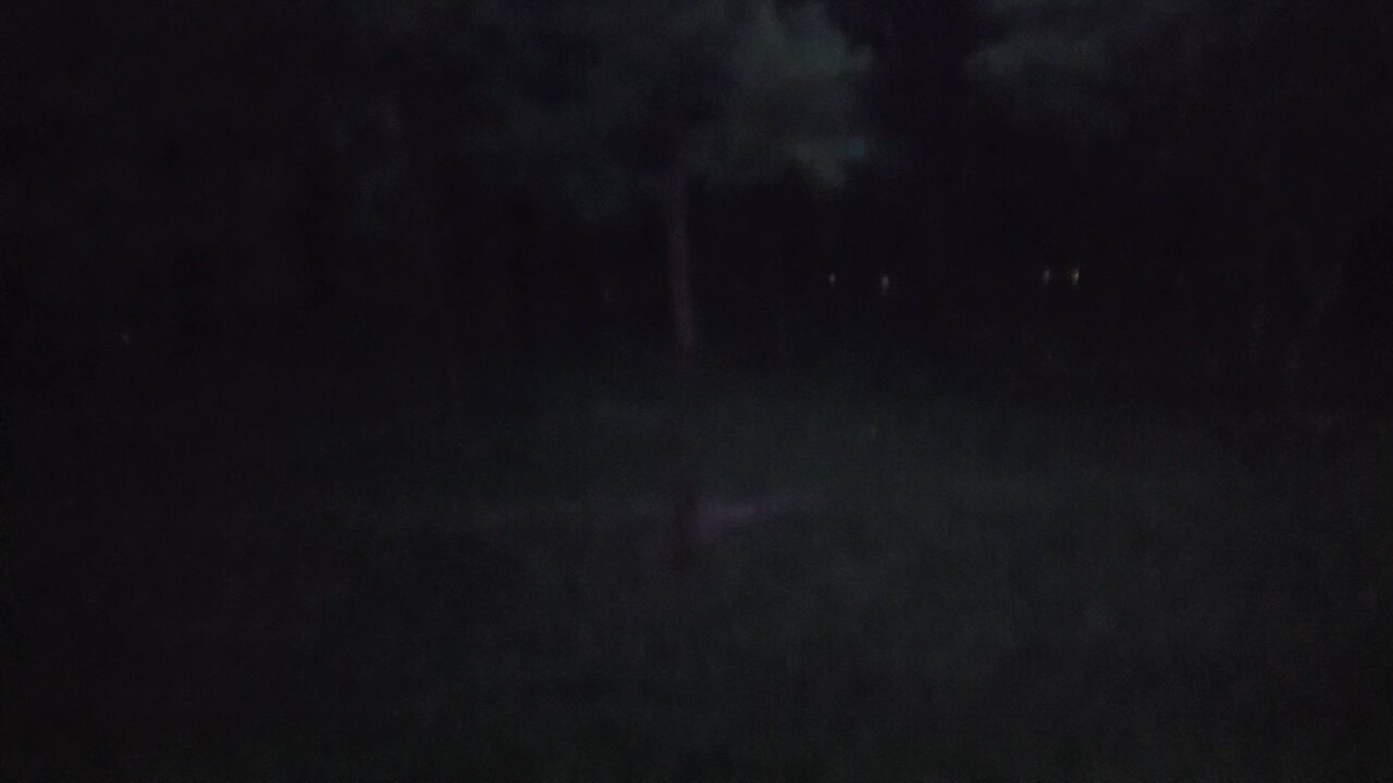 light show on Freckle Farm