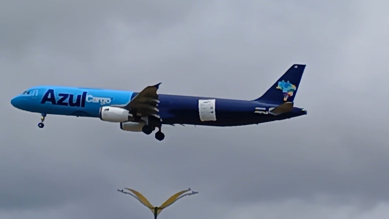Airbus A321F PS-AFA coming from Campinas to Manaus