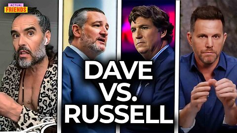 Dave Rubin Points Out This Unnoticed Tactic Made By Tucker Carlson When Sparring with Russell Brand