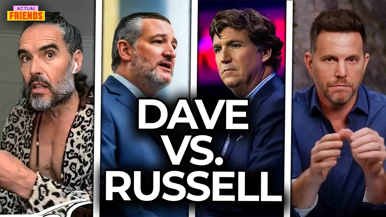 Dave Rubin Points Out This Unnoticed Tactic Made By Tucker Carlson When Sparring with Russell Brand