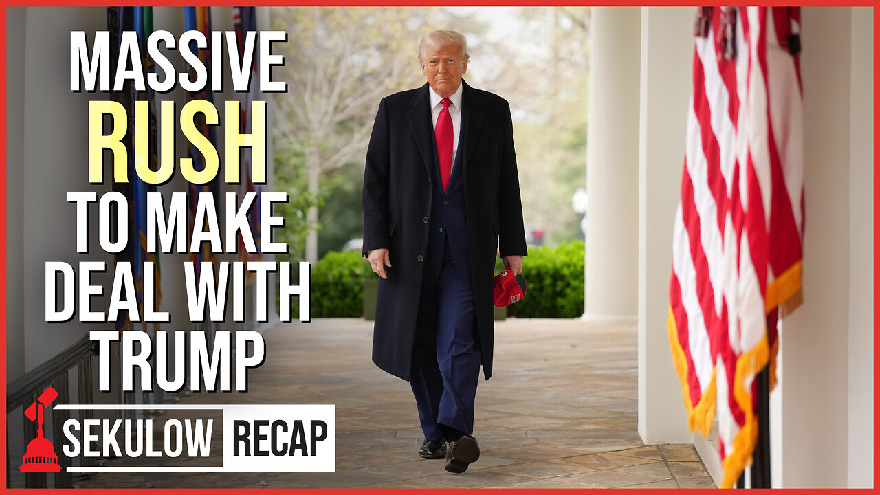 Massive RUSH to Make Deal with Trump