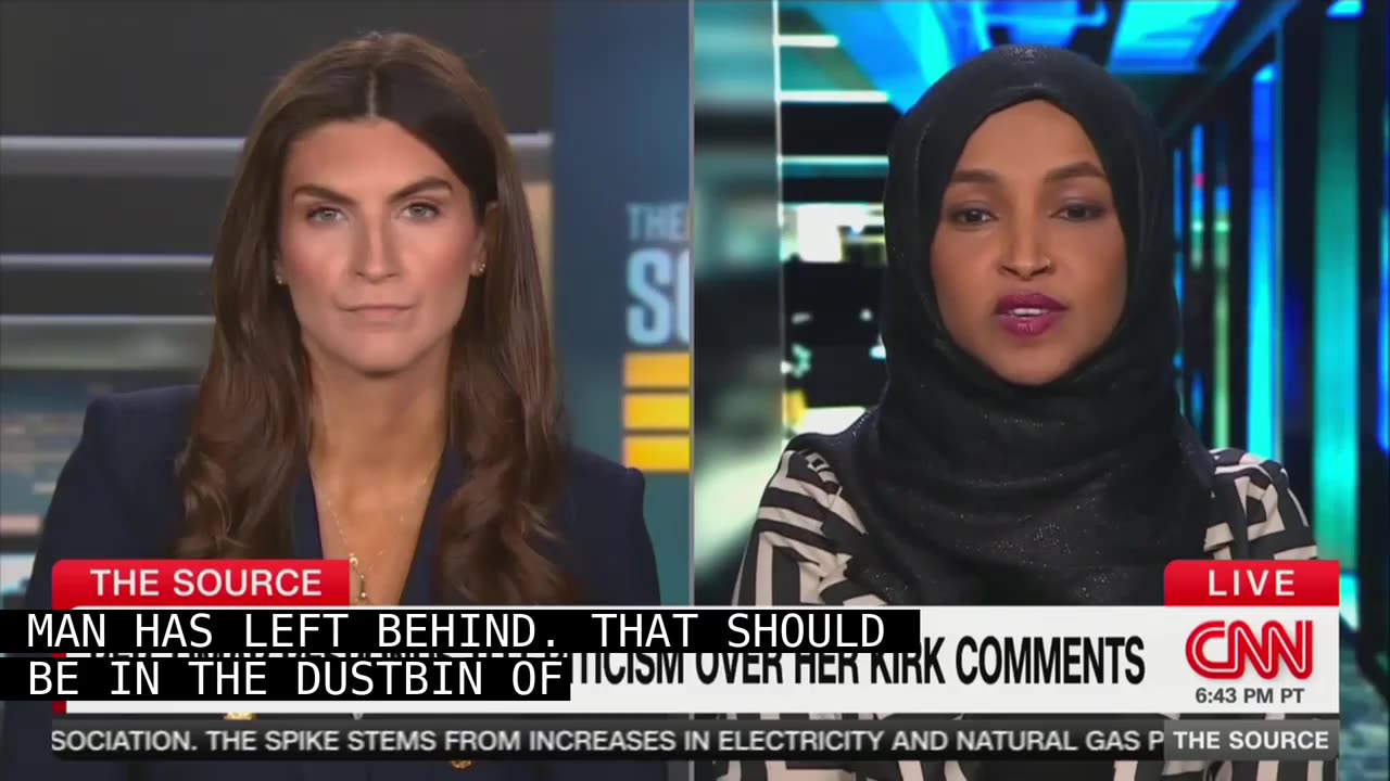 Dem Ilhan Omar Straight-Up Asks CNN Anchor ‘Do You Not Find Charlie Kirk’s Views Reprehensible?’