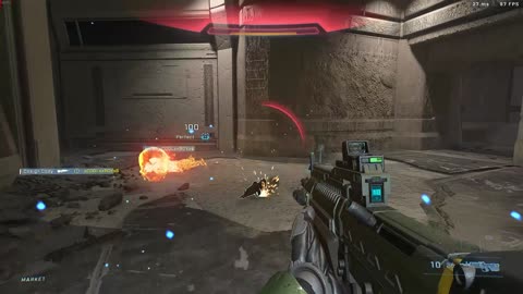 Halo Infinite - Perfect out BR when half while he dashes