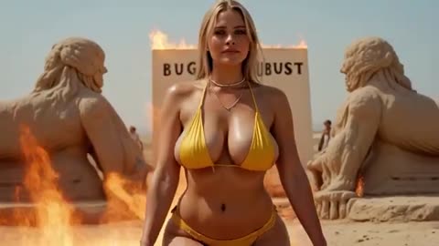Techno Mix | Summer Time - Burning Dust (Official Music Video) | AI Cinematic