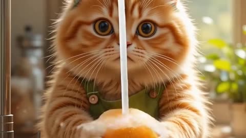 Cooking cat