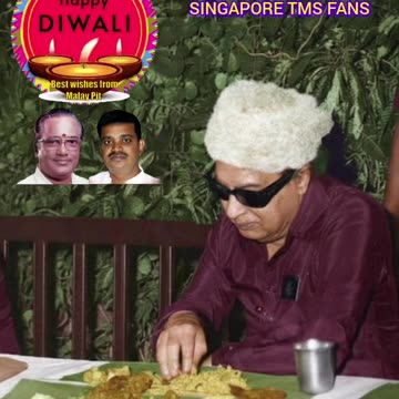 ONE SUN ONE TMS LEGEND M.THIRAVIDA SELVAN SINGAPORE TMS FANS