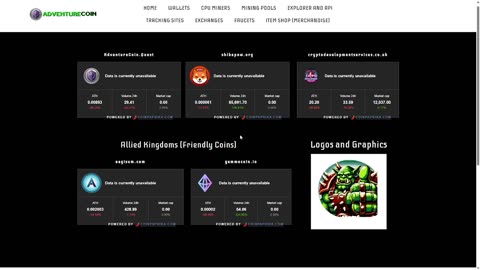AdventureCoin and Allied Kingdom Coins