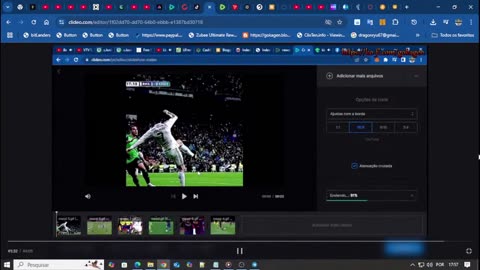 Transmissão ao vivo de short cute os melhores lance de futebol