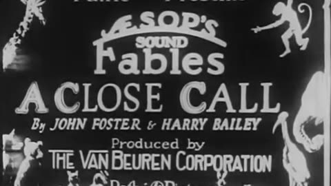 Van Beuren Studios Cartoons - 1929x34 - A Close Call