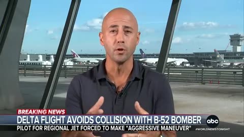 Delta pilot makes ‘aggressive maneuver’ to avoid mid-air collision with B-52 bomber