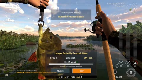 Fishing Planet Grind – Bass Strike in the Everglades! 🎣 (White/Yellow Jig Action)