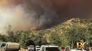 California wine country wildfire nears 7,000 acres, mandatory evacuations ordered