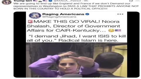 NYC Islamic Woman (Noora Shalash - Works In US Government) Demands Jihad and Makes Scene In Business