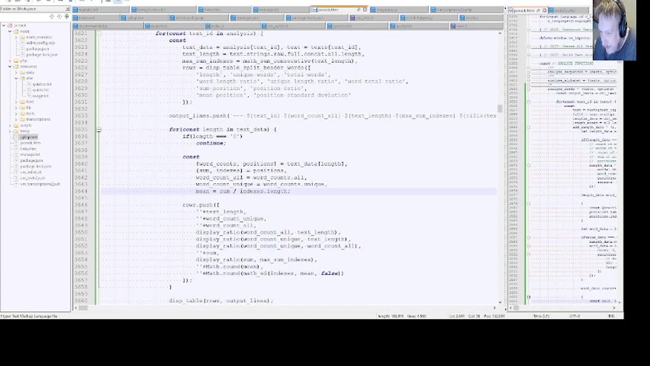 LIT/HIST/CS 528w: Benchmarking properly and basic word analysis.