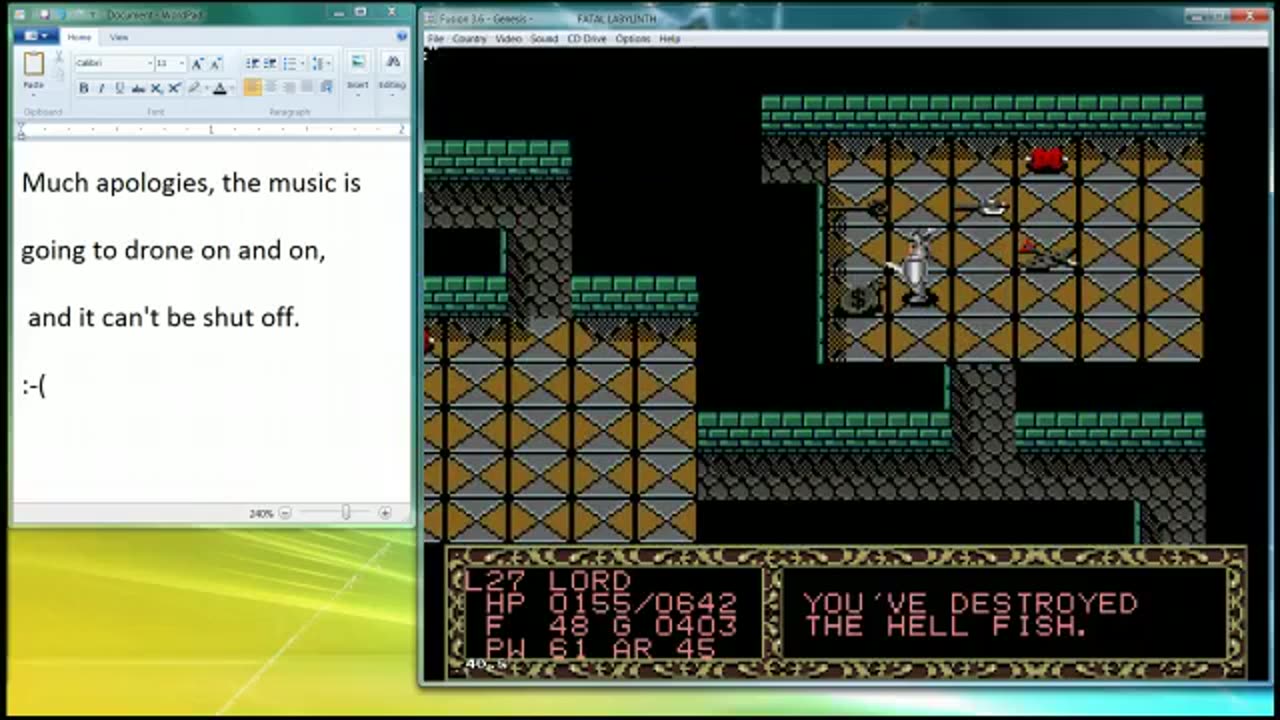 Fatal Labyrinth (SMD)(Part 4)