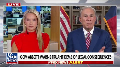 Gov Abbott: Dems Will Face Bribery Charges Dont Return and Vote
