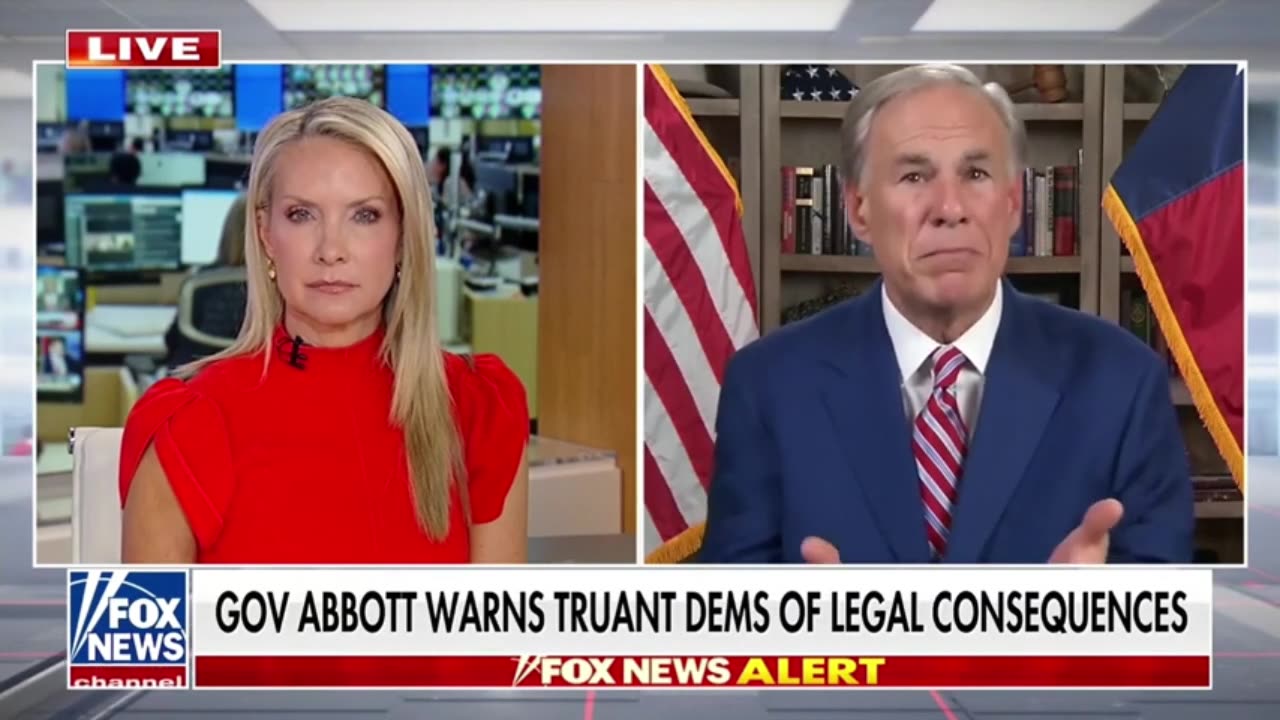 Gov Abbott: Dems Will Face Bribery Charges Dont Return and Vote