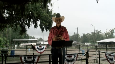 Skipper Calder & Cowboy-up Ministry bring horse training with a message at 11am.