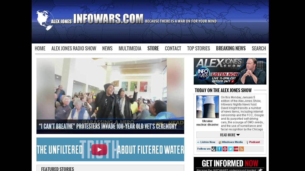 The Alex Jones Show January 5th, 2015