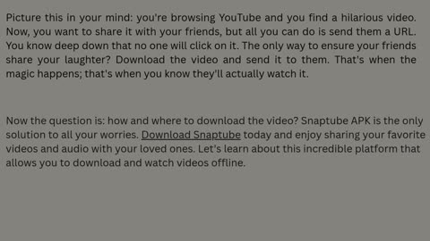 SnapTube APK – Free Video & Music Downloader for Android